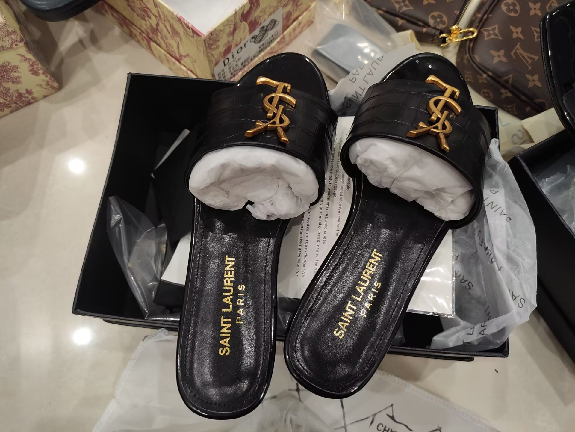 ysl sandals